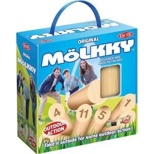 Roliga utomhusspel - Mölkky - sifferkubb