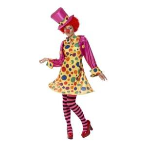 Bästa clowndräkterna till maskeraden - Clowntjej Maskeraddräkt