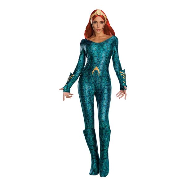 Aquaman Mera Deluxe Maskeraddräkt - Large
