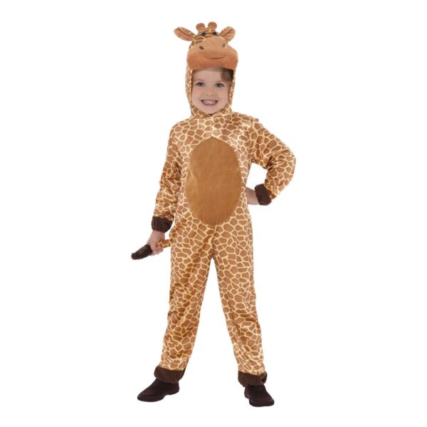 Giraff Jumpsuit Barn Maskeraddräkt - Medium