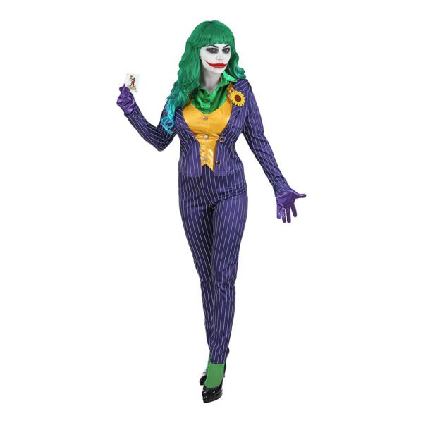 Kvinnlig Joker Maskeraddräkt - Small
