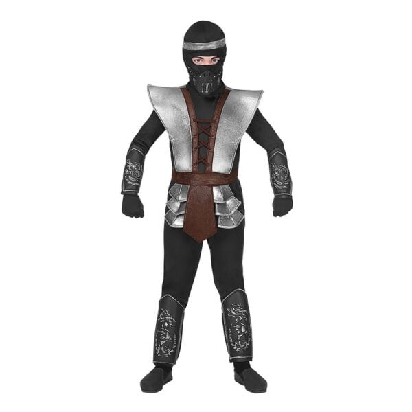 Ninja Halloween Barn Maskeraddräkt - Medium