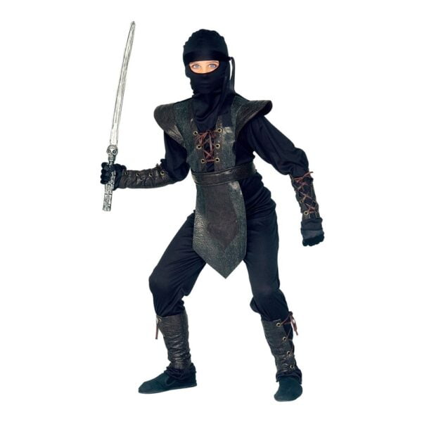 Ninja Master Jumpsuit Barn Maskeraddräkt - Small