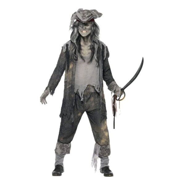 Pirat Halloween Maskeraddräkt - X-Large