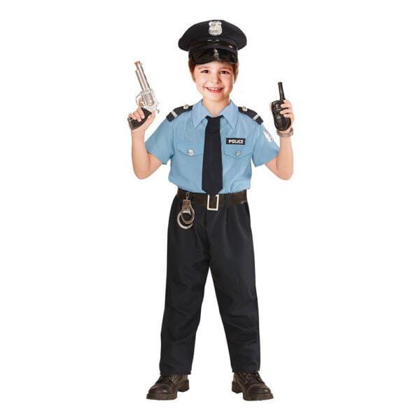 Polis Officer Barn Maskeraddräkt - Small