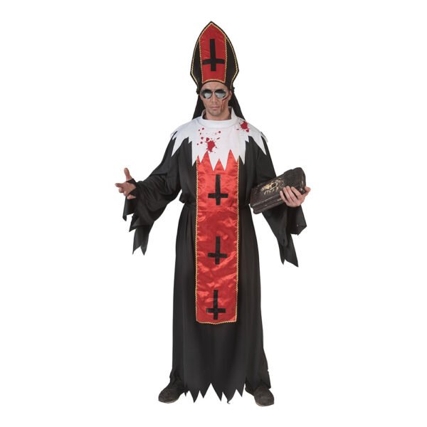 Påve Halloween Maskeraddräkt - Medium
