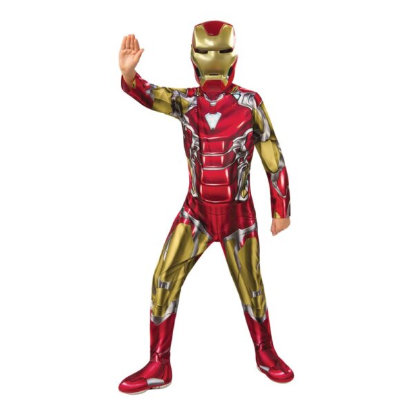 Avengers 4 Iron Man Barn Maskeraddräkt - Small