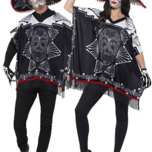 Day Of The Dead Bandit Maskeraddräkt