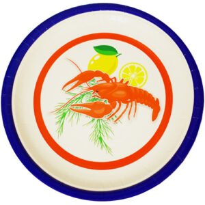 8 stk Stora Papptallrikar 28 cm - Kräftfest