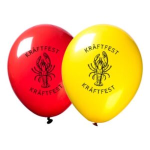 Ballonger till Kräftfesten - 25-pack