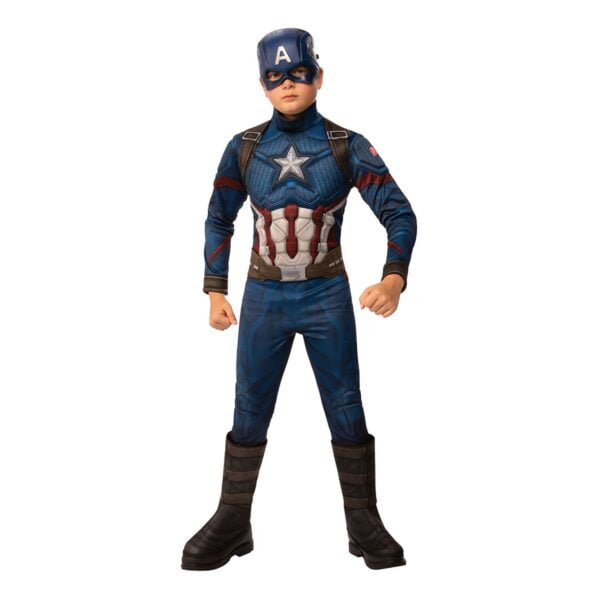 Captain America Barn Maskeraddräkt - Small