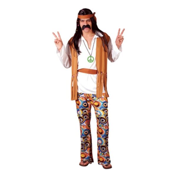 Woodstock Hippie Maskeraddräkt - Medium
