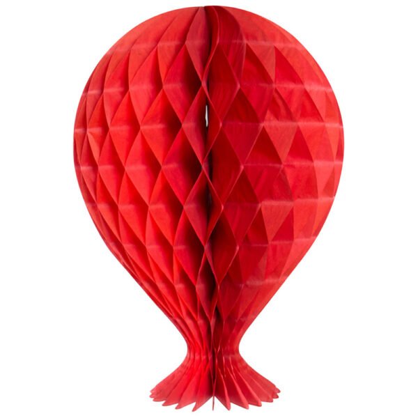 Honeycomb Ballong Röd
