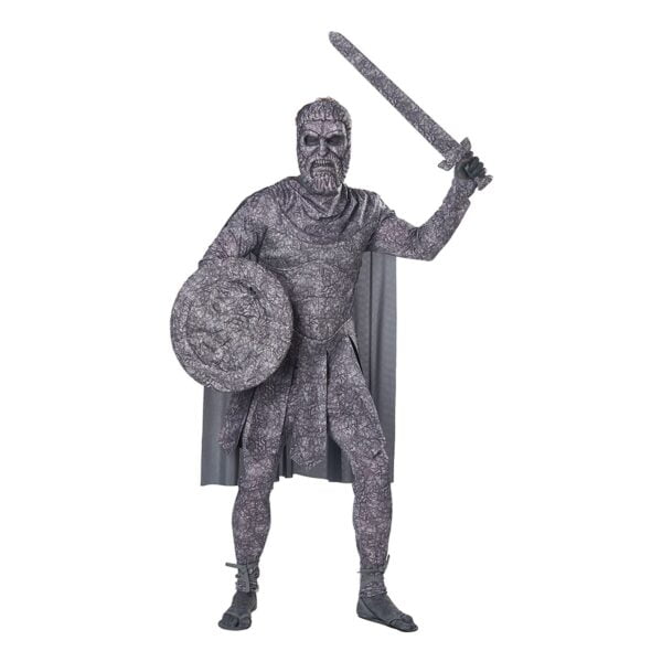 Romersk Krigare Staty Maskeraddräkt - Large