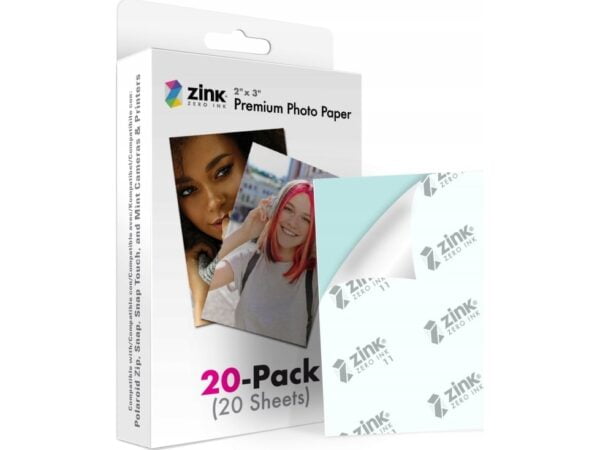 Zink Refills For Polaroid Z2300/Snap/Snap Touch/Mint/Zip - Pack (20 Photos)