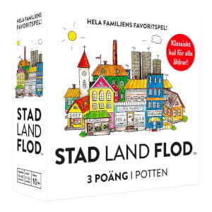 Roliga spel för tjejmiddagen  - Stad-Land-Flod