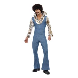 70-tals Groovy Dancer Maskeraddräkt - Large
