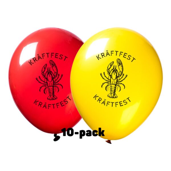 Ballonger Kräftfest - 10-pack