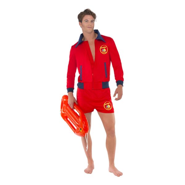 Baywatch med Kortshorts Maskeraddräkt - One size