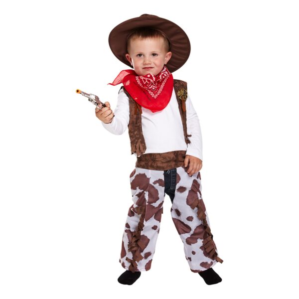 Cowboy Toddler Maskeraddräkt - One size
