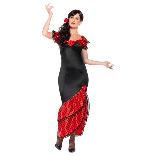 Flamenco Klänning Maskeraddräkt
