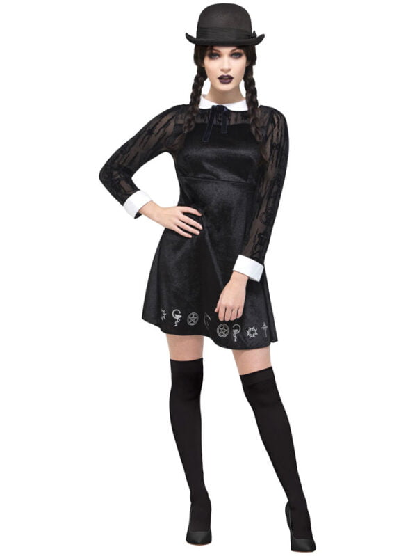 Gothic School Girl Maskeraddräkt