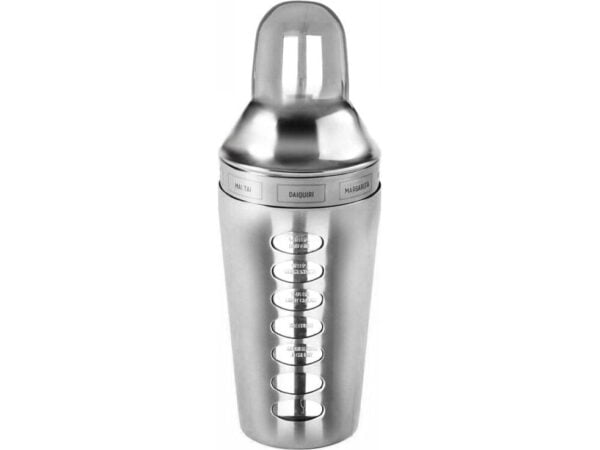KingHoff COCKTAIL SHAKER 600ml WITH ROTARY RECIPES KINGHOFF KH-1393