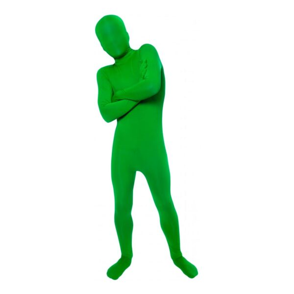 Morphsuit Grön Barn Maskeraddräkt - Medium