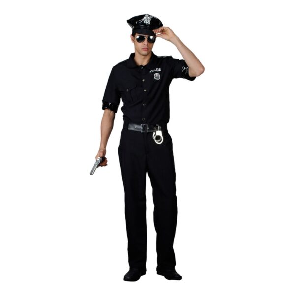 New York Polis Maskeraddräkt - X-Large