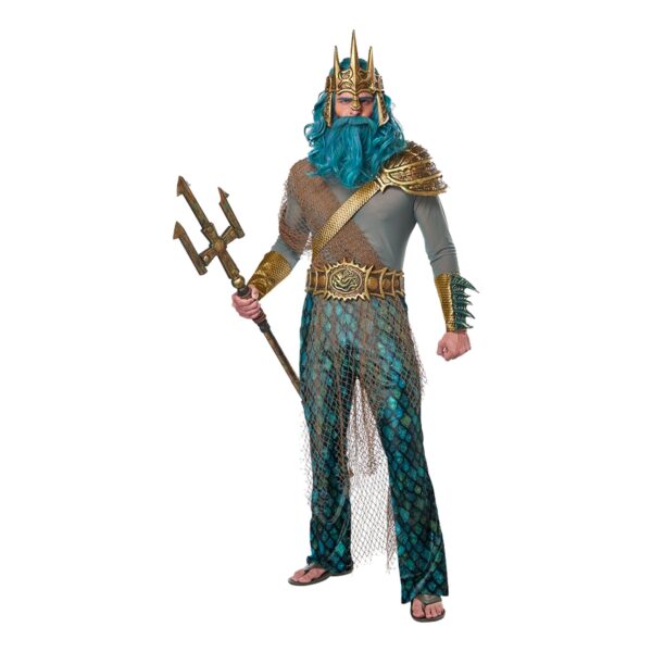 Poseidon Deluxe Maskeraddräkt - Large