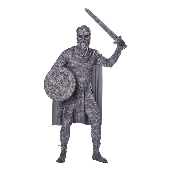 Romersk Krigare Staty Maskeraddräkt - Medium