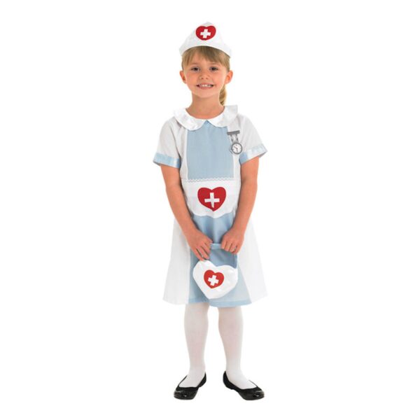 Sjuksköterska Barn Maskeraddräkt - Medium