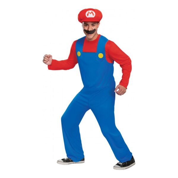 Super Mario Maskeraddräkt - Large/X-Large