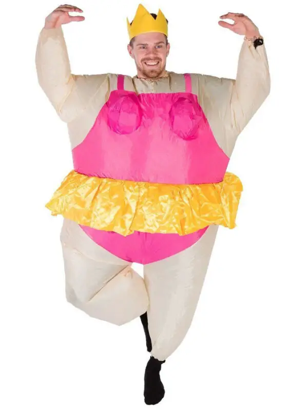 Uppblåsbar Ballerina Maskeraddräkt