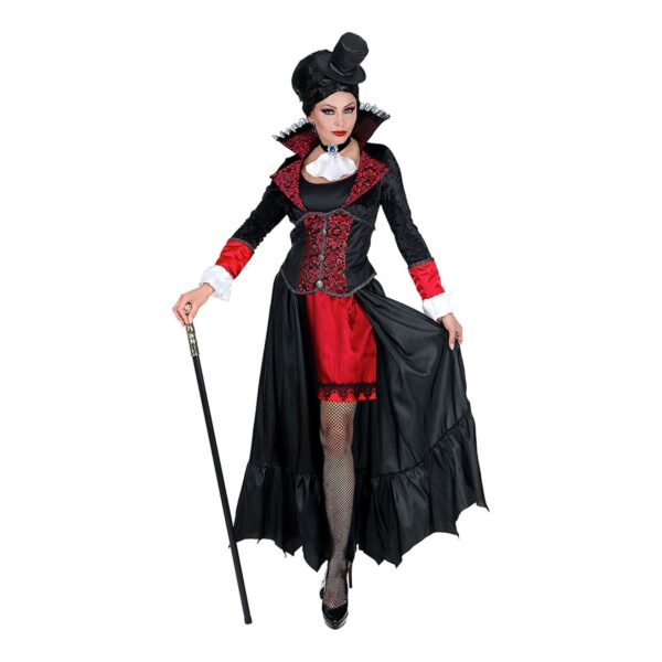 Vampyrkvinna Maskeraddräkt - X-Large