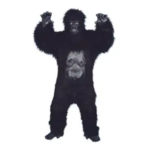 Vild Gorilla Deluxe Maskeraddräkt - One size