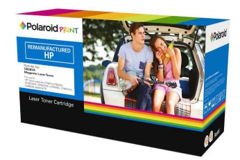 Polaroid - Cyan - kompatibel - box - återanvänd - tonerkassett (alternativ för: HP 125A) - för HP Color LaserJet CM1312 MFP, CM1312nfi MFP, CP1215, C