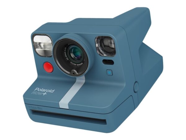 Polaroid Now+ - Instant kamera - objektiv: 94.96 mm - 102.35 mm - 600-type / i-Type blågrå