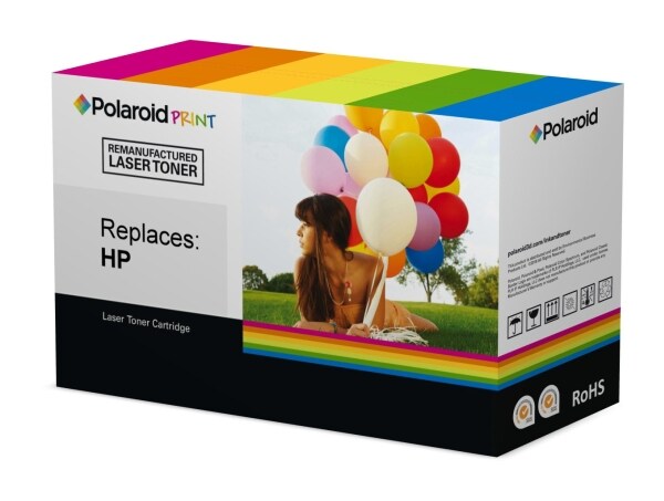 Polaroid - Svart - kompatibel - tonerkassett (alternativ för: HP 05A) - för HP LaserJet P2033, P2035, P2036, P2037, P2054, P2055, P2056, P2057