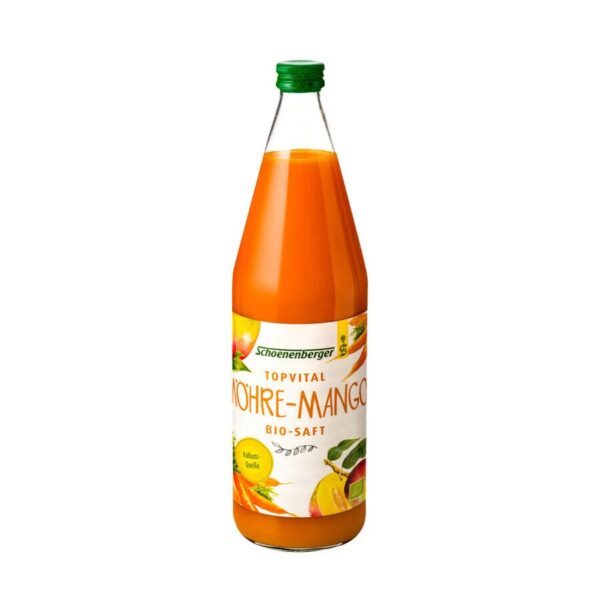 Schoenenberger® TopVital Möhre-Mango organic juice, 750ml