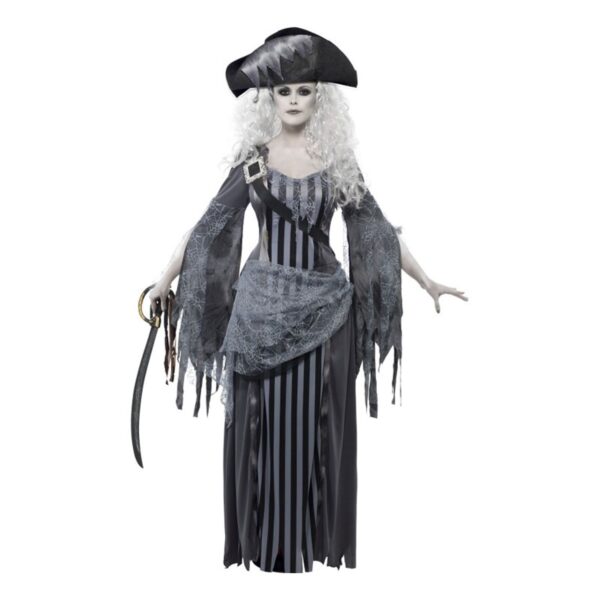 Spökskepps Prinsessa Maskeraddräkt - Small