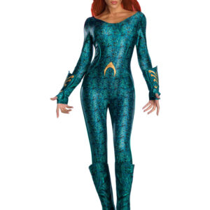 Aquaman Mera Maskeraddräkt Deluxe