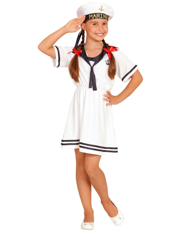 Sailor Girl - Maskeraddräkt med Hatt