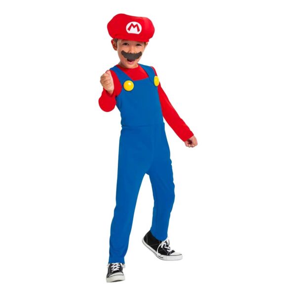 Super Mario Barn Maskeraddräkt - Medium