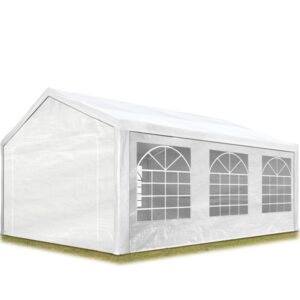 3x6 m partytält TOOLPORT marquee PE 350 N vit