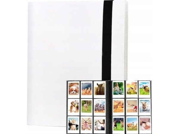 LoveInstant Photo Album 360 Photos For Fujifilm Instax Mini/Xiaomi/Polaroid/Canon/Hp/Kodak/White