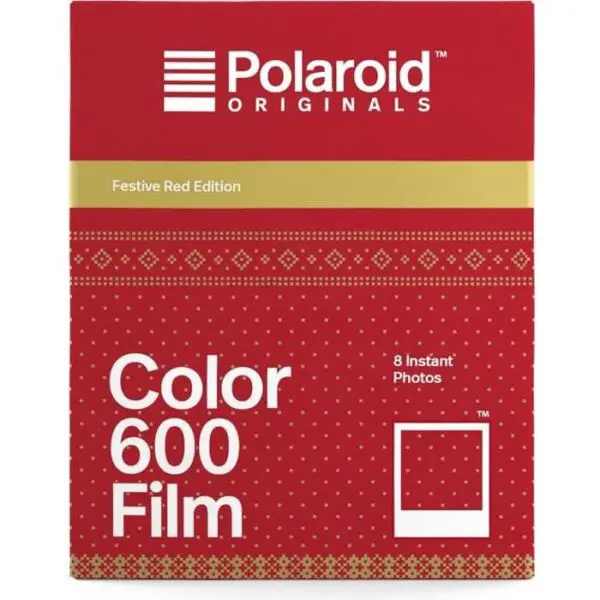 Polaroid Originals färgfilm för 600 - Festlig Röd Edition