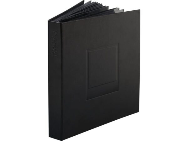 Polaroid Photo Album Large Black, Svart, 160 ark, Limbindning, Kartong, Polyuretan, 8,9 x 10,8 mm, Svart