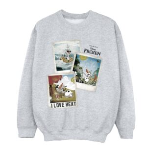 Disney Pojkar Frozen Olaf Polaroid-tröja