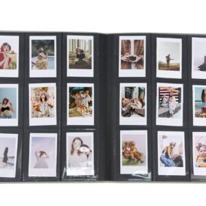 Stor kapacitet 3-tums Polaroid-fotoalbum för 432 foton Grå
